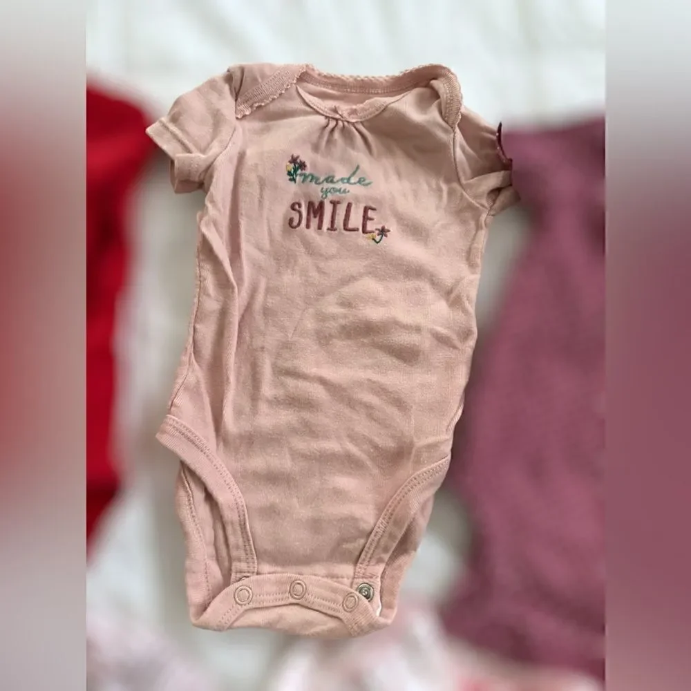 Baby Bundle Set of baby Girl 3 Month One-pieces Bodysuits Jumper  Short  Long Sl